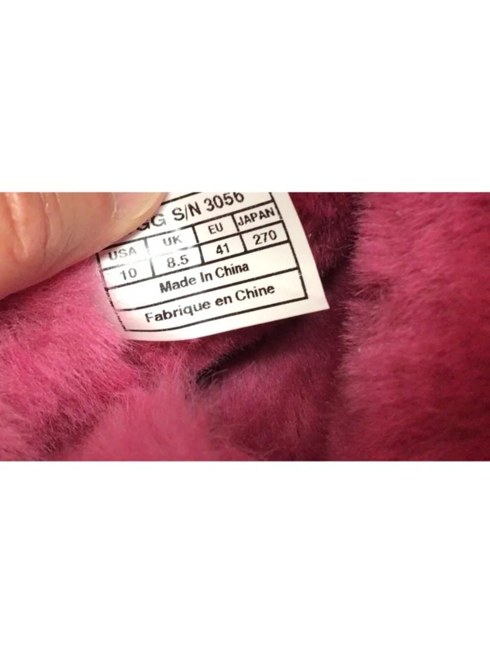 UGG Bailey Button Women’s Pink Suede Shearling Button Boots US 10